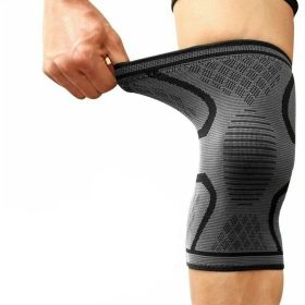 2 Piece(S) Of Sports Men's Compression Knee Brace Knee Pads Fitness Equipment Volleyball Basketball Cycling