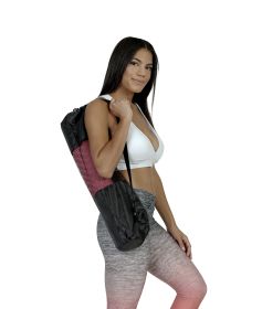 Breathable and Portable Yoga Mat Bag with Adjustable Shoulder Straps