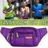 Sport Runner Waist Bum Bag Running Jogging Travel Chest Pouch Zip Fanny Pack New