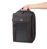 solar power generation leisure backpack.  10W, 5V / 3A, 9V / 2A fast charging, 5000 mAh energy storage, USB, high-end waterproof