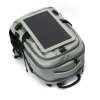 Solar power generation business backpack.  30L, 10W, 5V / 3A, 9V / 2A fast charging, 5000 mAh energy storage, YKK zipper, high-end waterproof, 210D po