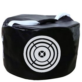 Golf Swing Blow Bag Good For Swing Target Training Golf Strength Skill Improve Tools (Color: black)